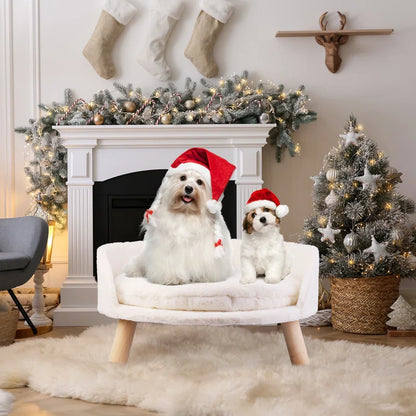 Luxury Kaela Round Pet Sofa - Comfort for Your Furry Friend