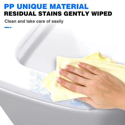 Toilet Seat, Soft Close Toilet Seats White with Quick Release, Sturdy Duroplastic Anti-Bacterial Toilet Lid WC Seats