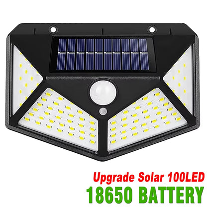 Multifunctional Solar Lamp Outdoor Garden Decoration Solar Led Light Waterproof Sunlight Powered Spotlight with Motion Sensor