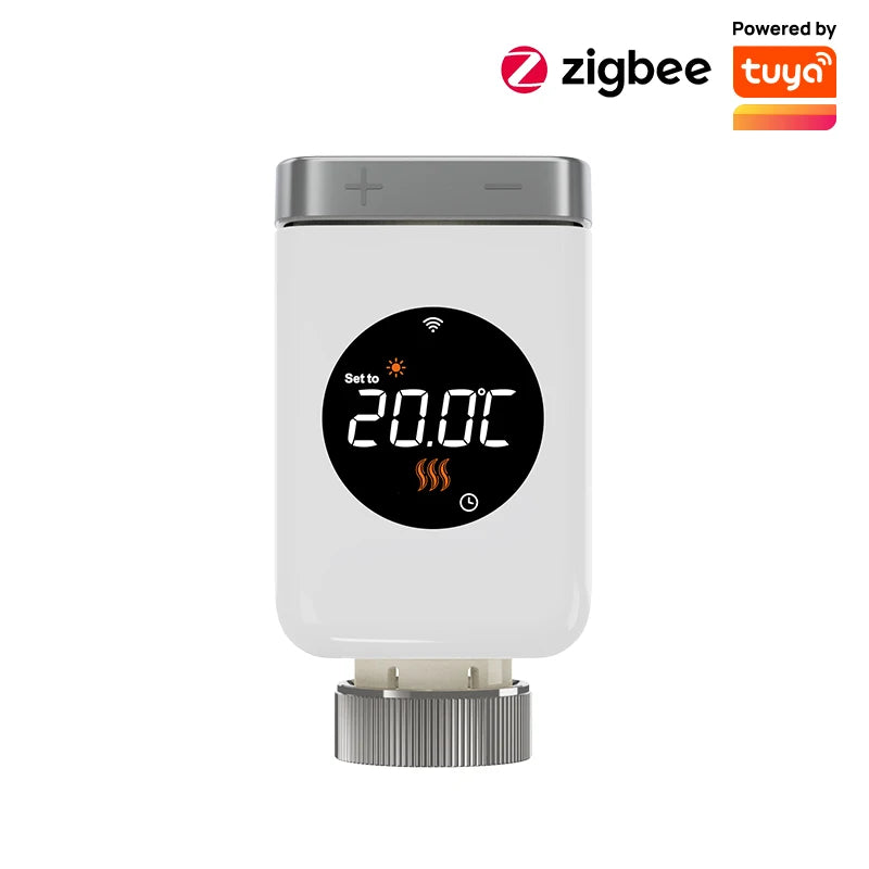 Tuya Smart Thermostat Radiator Actuator TRV Wifi Thermostatic Valve Heating Smart Valvetemperature Controller Alexa Google Home