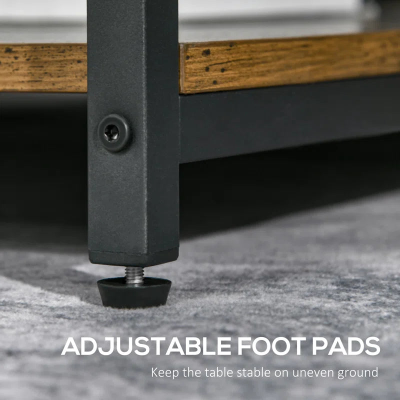 Sevon Four Leg Coffee Table with Storage