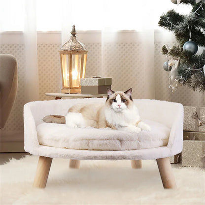 Luxury Kaela Round Pet Sofa - Comfort for Your Furry Friend