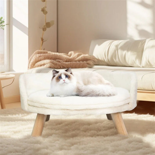 Luxury Kaela Round Pet Sofa - Comfort for Your Furry Friend