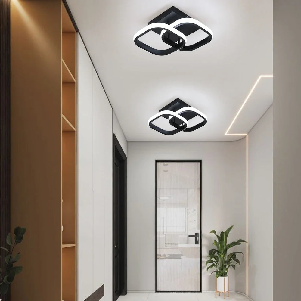Modern Acrylic Led Ceiling Lamp Home Appliance Decor Lighting Surface Mounted Balcony Corridor Indoor Bedroom Aisle Luminaire