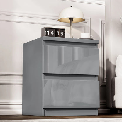 High Gloss Chest of Drawers – Tall & Wide Bedroom Storage Cabinet