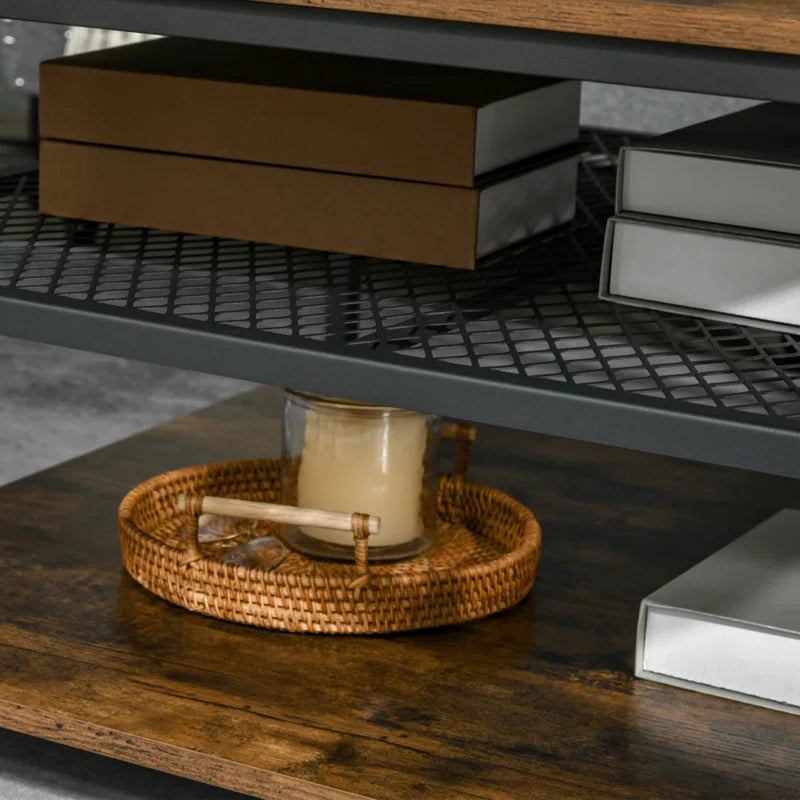 Sevon Four Leg Coffee Table with Storage